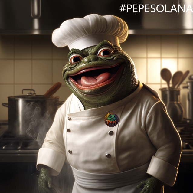 pepesolana_pepe's tweet photo. I have something to announce, but I want 50 💚 
$PEPE https://t.co/mNCTS3alIW