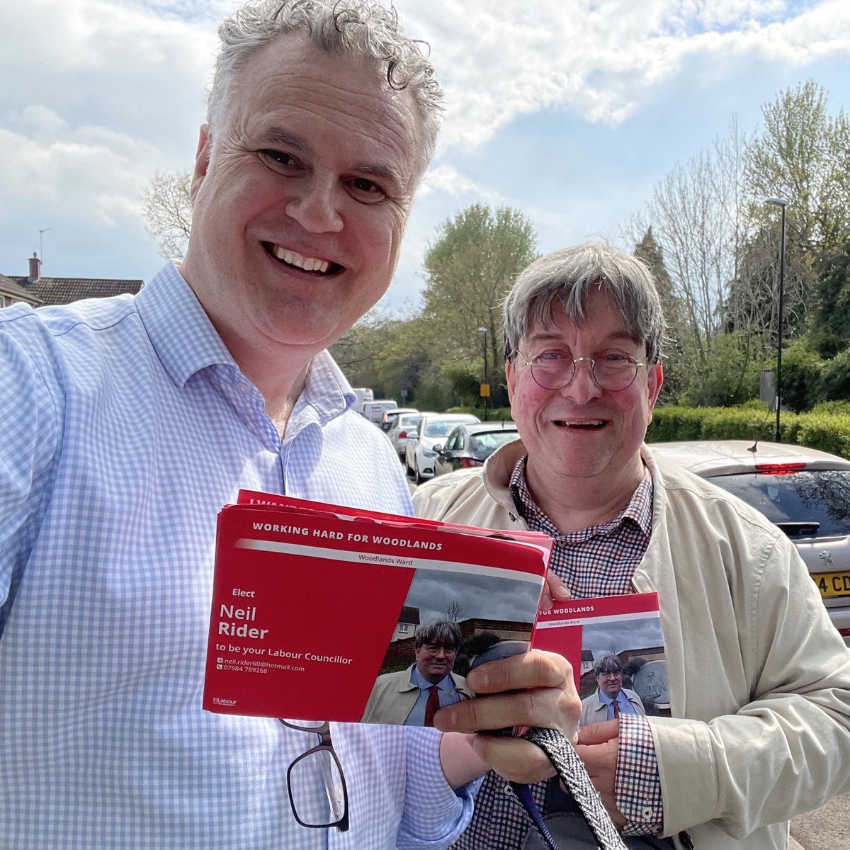 Lovely day knocking doors and leafleting in Coventry for <a href="/AuluckRK/">Randhir Auluck</a> in Westwood and Neil Rider in Woodlands. Great support for these terrific candidates. And Coventry City are into the play-offs! Doesn't get much better than this. #PUSB
