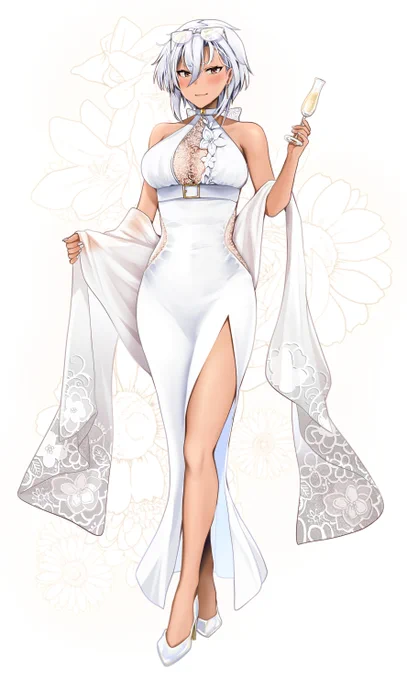 白ドレス武蔵さん