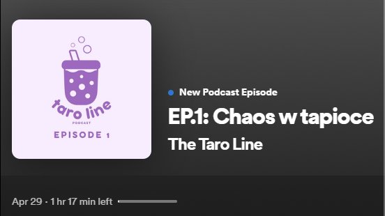 taropodcast's tweet photo. [📢] THE TARO LINE EP.1 DOSTĘPNY NA SPOTIFY! 

Dla tych, którzy wolą słuchać podcastów na Spotify mamy specjalnego linka! Wszystkie komentarze możecie zostawiać pod hashtagiem #TAROLINE_EP1! 

🔗: https://t.co/nrNK1LJXdR

Do usłyszenia!
#TAROLINE https://t.co/sOrvoarUF2