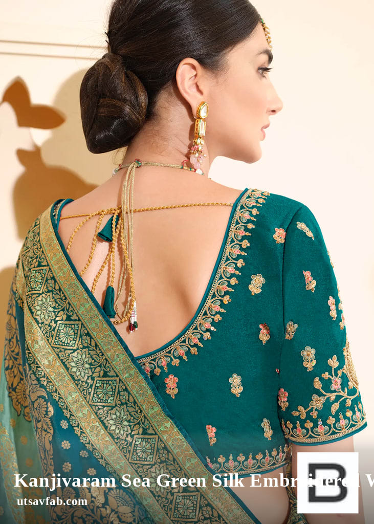 utsavfab's tweet photo. Kanjivaram Sea Green Silk Embroidered Work Utsav Sari For Ceremonial utsav13087
by UTSAV FAB starting at $85.00. 
whats app at +1 919 590 5389
#utsav #utsavfab #utsavfashion #saree #salwar_kameez #lehenga https://t.co/iqBaQIEADo