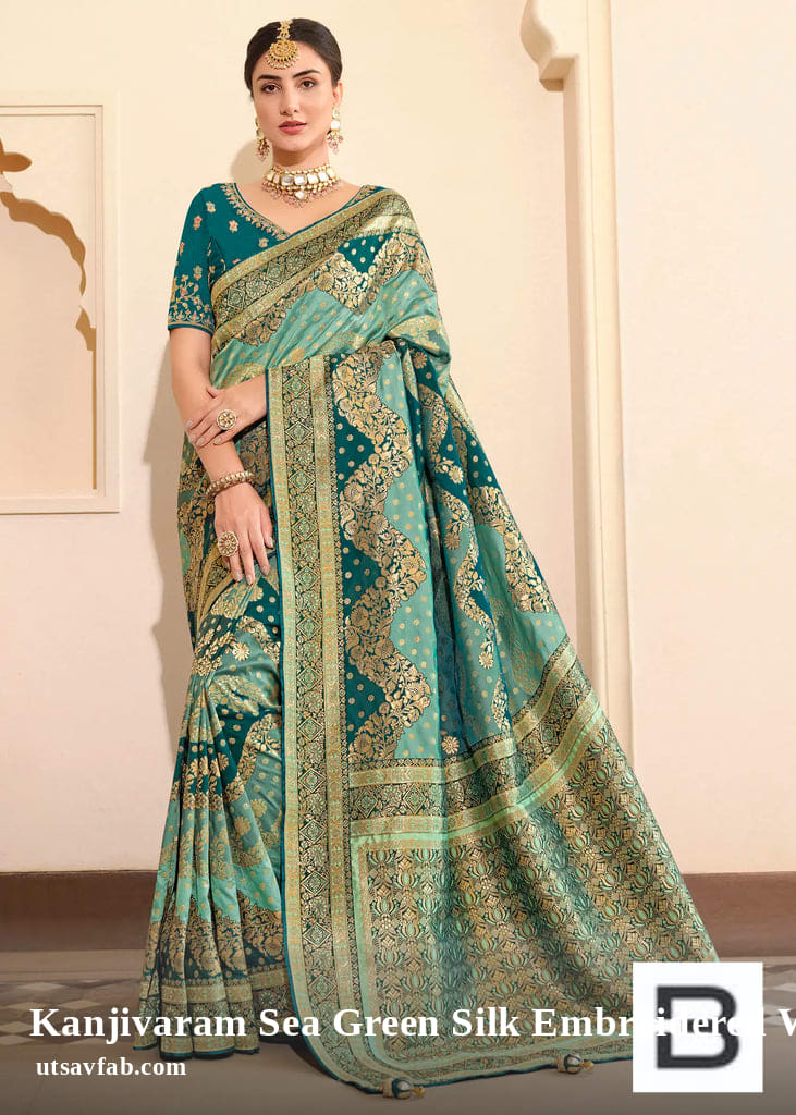 utsavfab's tweet photo. Kanjivaram Sea Green Silk Embroidered Work Utsav Sari For Ceremonial utsav13087
by UTSAV FAB starting at $85.00. 
whats app at +1 919 590 5389
#utsav #utsavfab #utsavfashion #saree #salwar_kameez #lehenga https://t.co/iqBaQIEADo