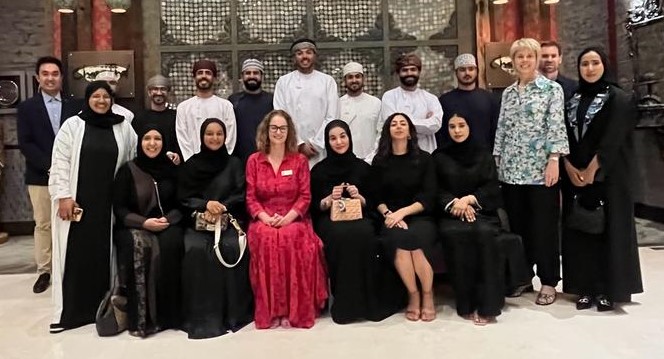 Great to catch up with alumni of New Zealand universities in Muscat tonight. We'll be at Ghedex Muscat for the next three days, come and say hello! ghedex.om/oman