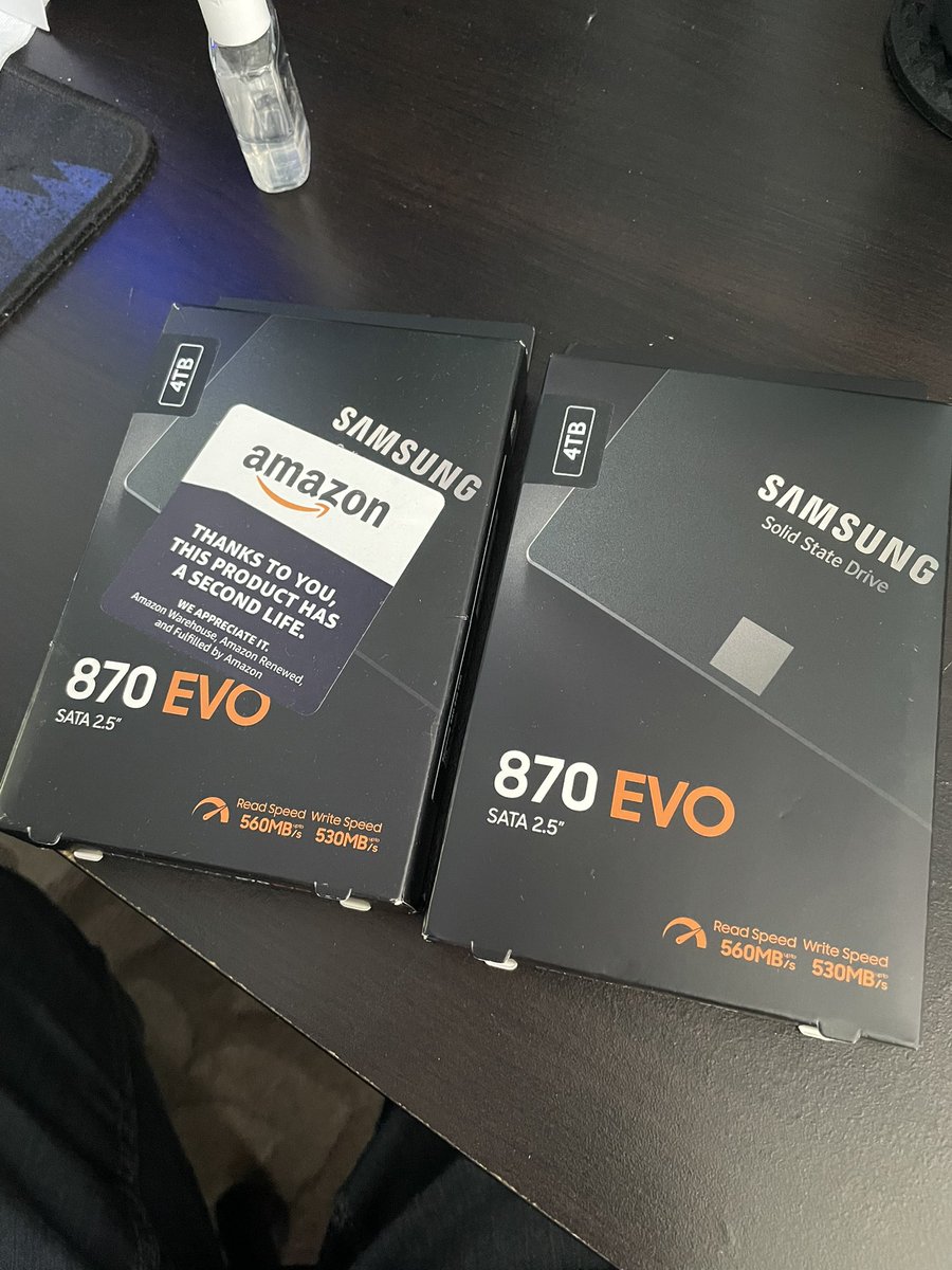 SpanishDexter's tweet image. Fuck yes, upgrade time baby. #informationtechnology #solidstatedrive #tech #it #gaming