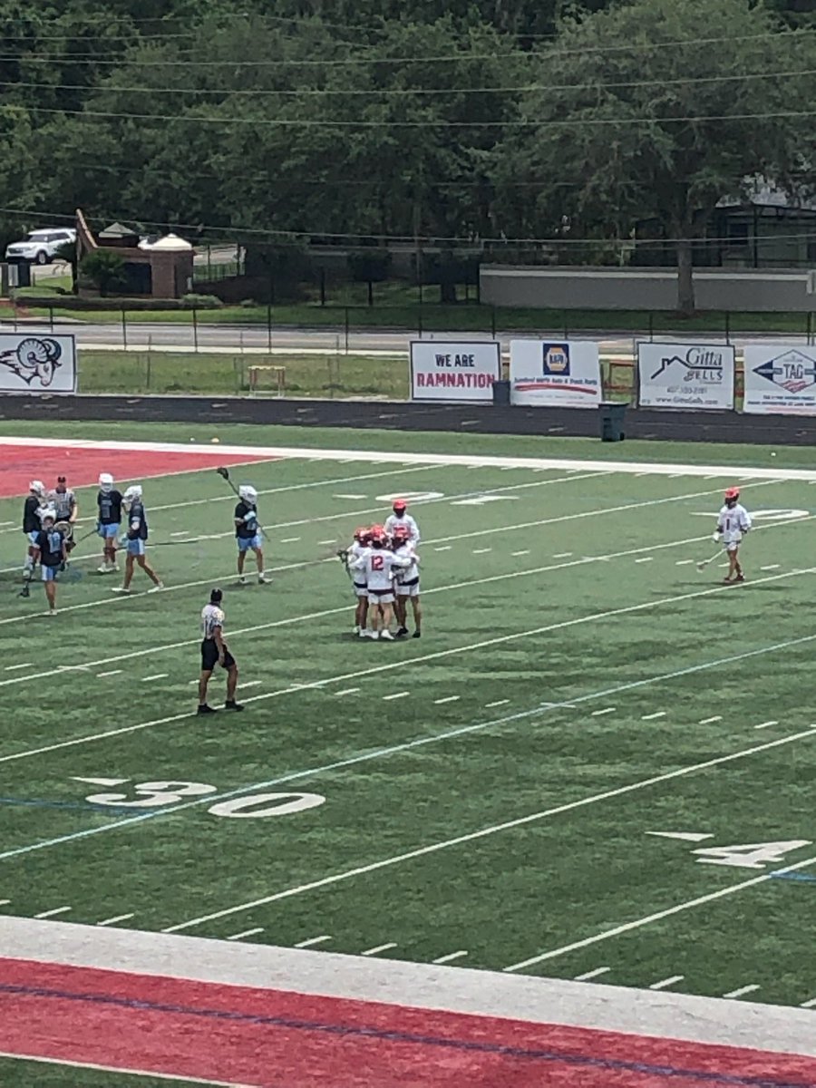 Logan_The_Coach's tweet photo. Caden Harshbarger with the 2nd quarter Goal for Lake Mary. They trail 2-4 vs Ponte Vedra with 9:06 left in the half.

FHSAA Class 2A 
Boys Lacrosse Regional Final

@osvarsity @VarsityBuddy @LMHSRams @LakeMaryLX @PVSharksLax1  @PVSHARKSsports @FloridaLX @FHSAA https://t.co/CKZstFrAGK