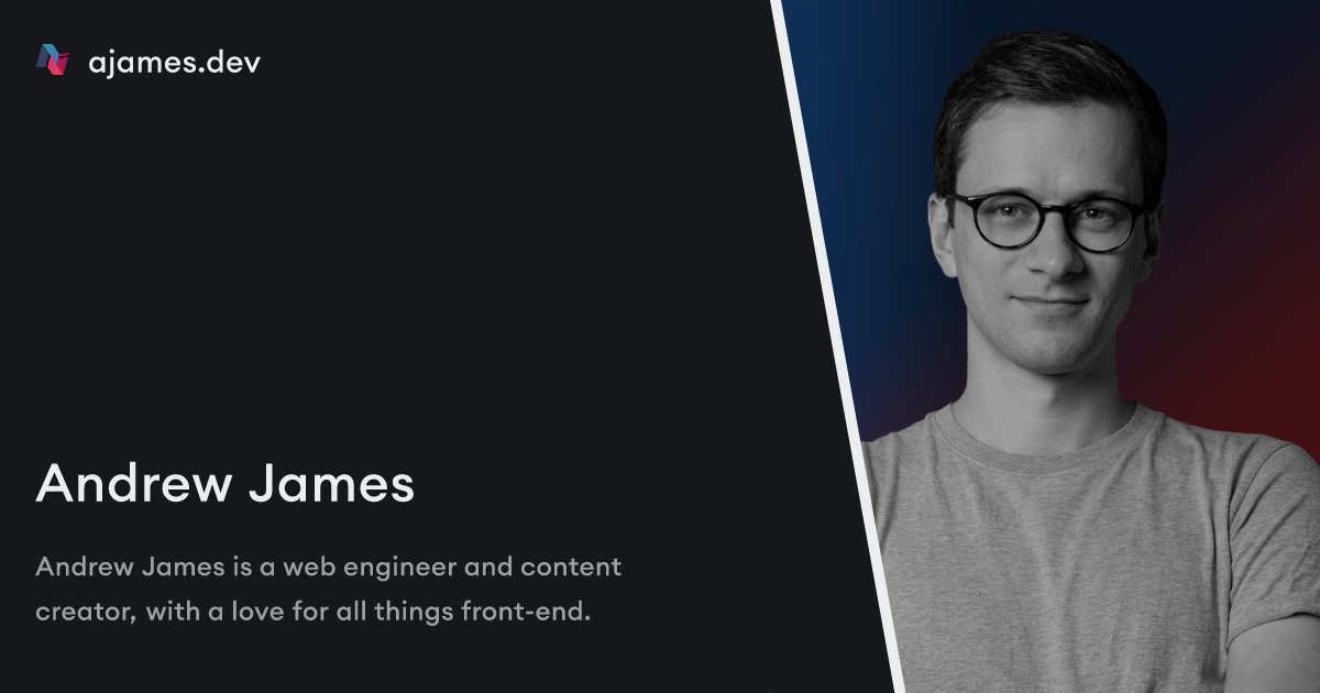 Andrew James tweet media