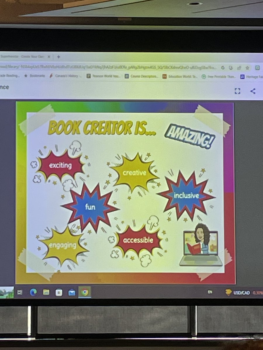 mme_laite's tweet photo. Last session for me today - Book Creator. All I can say is WOW!! This tool can be used for all subject areas and at all ability levels. I will definitely be using this in the near future 💻 #TESIConnect https://t.co/Fr8VqEXysu