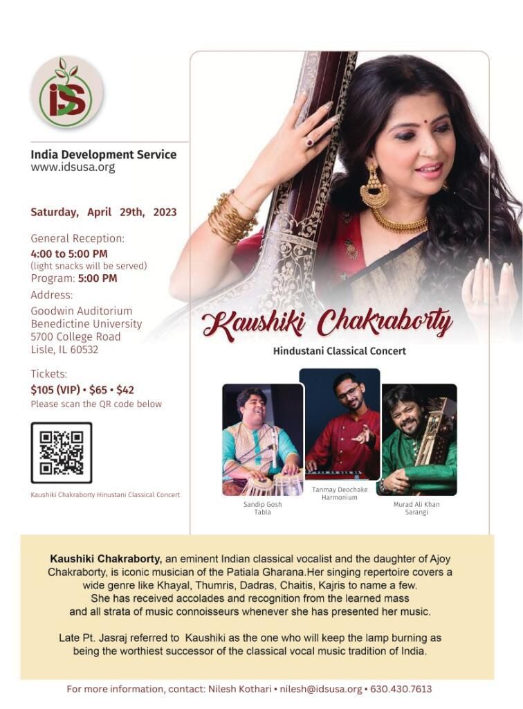 BlastingHands's tweet photo. Today’s Performance in Chicago with Vidushi Kaushiki Chakraborty ji, along with Ustad Murad Ali Khan ji &amp; Shri Tanmay Deochake ji ….. Need your blessings 📷📷📷
#indianclassicalmusic #KaushikiChakraborty #USATour2023 #USA #SAseSAtak #SHADAJInc #vocal #tabla #sarangi #harmonium https://t.co/rDE2LGwWPK