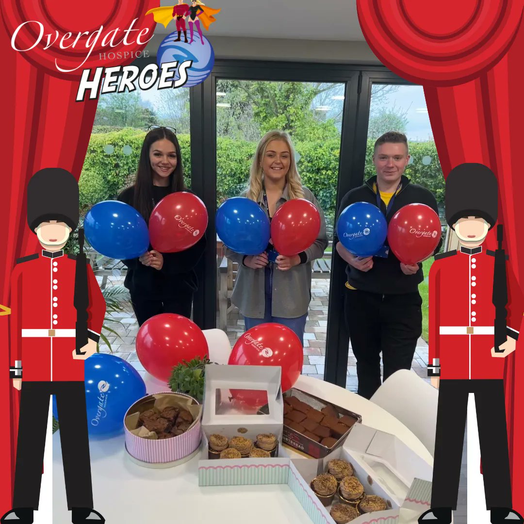 This week we held our very own Coronation party and did a bake sale!
A few of our Hospice Heroes are preparing for their Coronation parties next weekend, could you join them and throw your own party to raise money for Overgate? 👑 💙
#overgatehospice #coronation #hospiceheroes