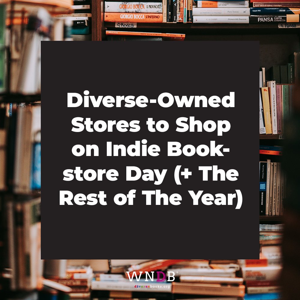 diversebooks's tweet photo. Happy #IndieBookstoreDay! If you're looking for a local independent bookstore to support, why not a diverse-owned one? We've got a list that spans all 50 states in the US: https://t.co/q15NzbIr2u https://t.co/kpNxoImB7g