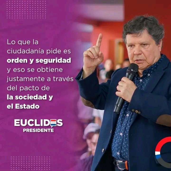 HugoDiaz_hd's tweet photo. @SondeoOficialPy @euclides2023 @SantiPenap @ParaguayoCubas @EfrainAlegre Mañana soy el líder del cambio‼️ #EuclidesPresidente https://t.co/EHL16ixTmt