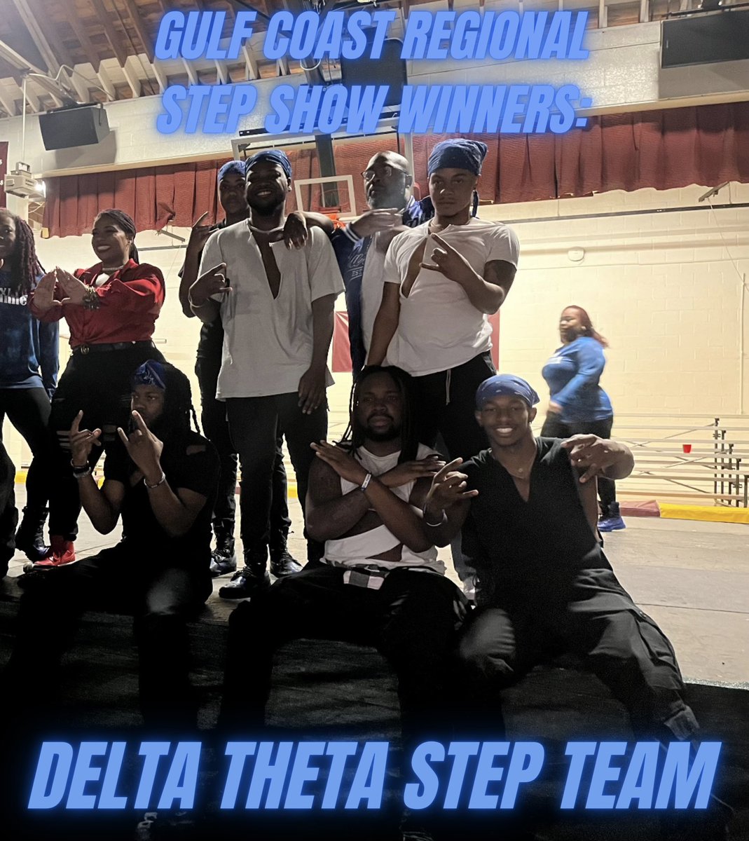 Delta Theta was able to take home multiple awards at this years Regionals Conference. 🤘🏾🕊️

Our Miss Lady of the Dove Ja’Merika Johnson won the Gulf Coast Regional Pageant! 

Bro. Rhomel Dudley won the Billboard Jackson Entrepreneur Pitch Competition! 

Our Step team also won the