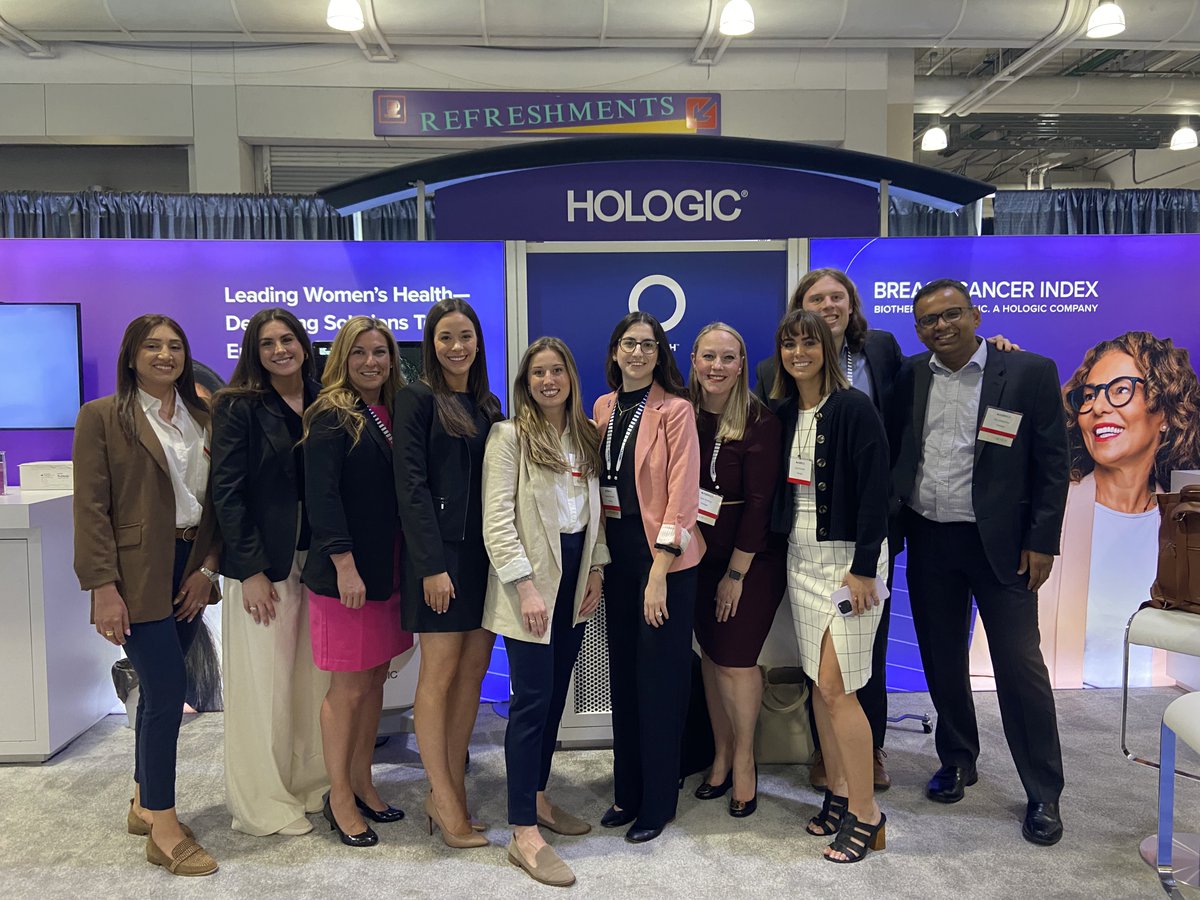 Hologic's tweet photo. We're at #ASBRs2023 and ready to show you the future of breast surgery. Come visit us at Booth 1007 to learn more about our cutting-edge products and services. See you soon! #BreastSurgeons #SurgerySolutions https://t.co/Oj7PyWomdf