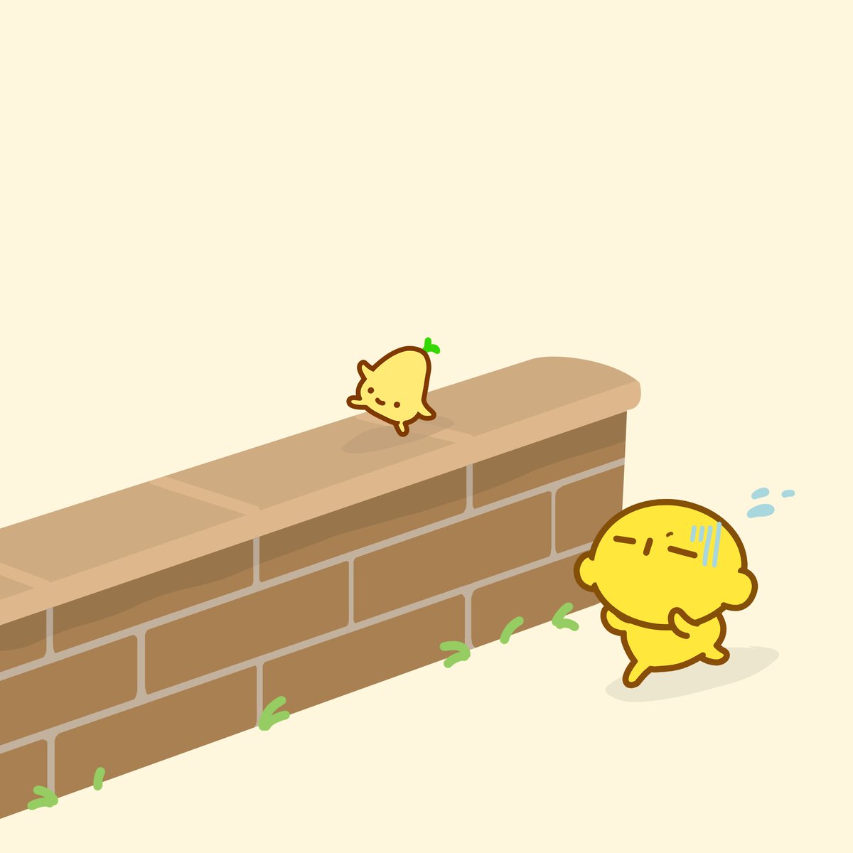 always up to trouble😂🌱🍋