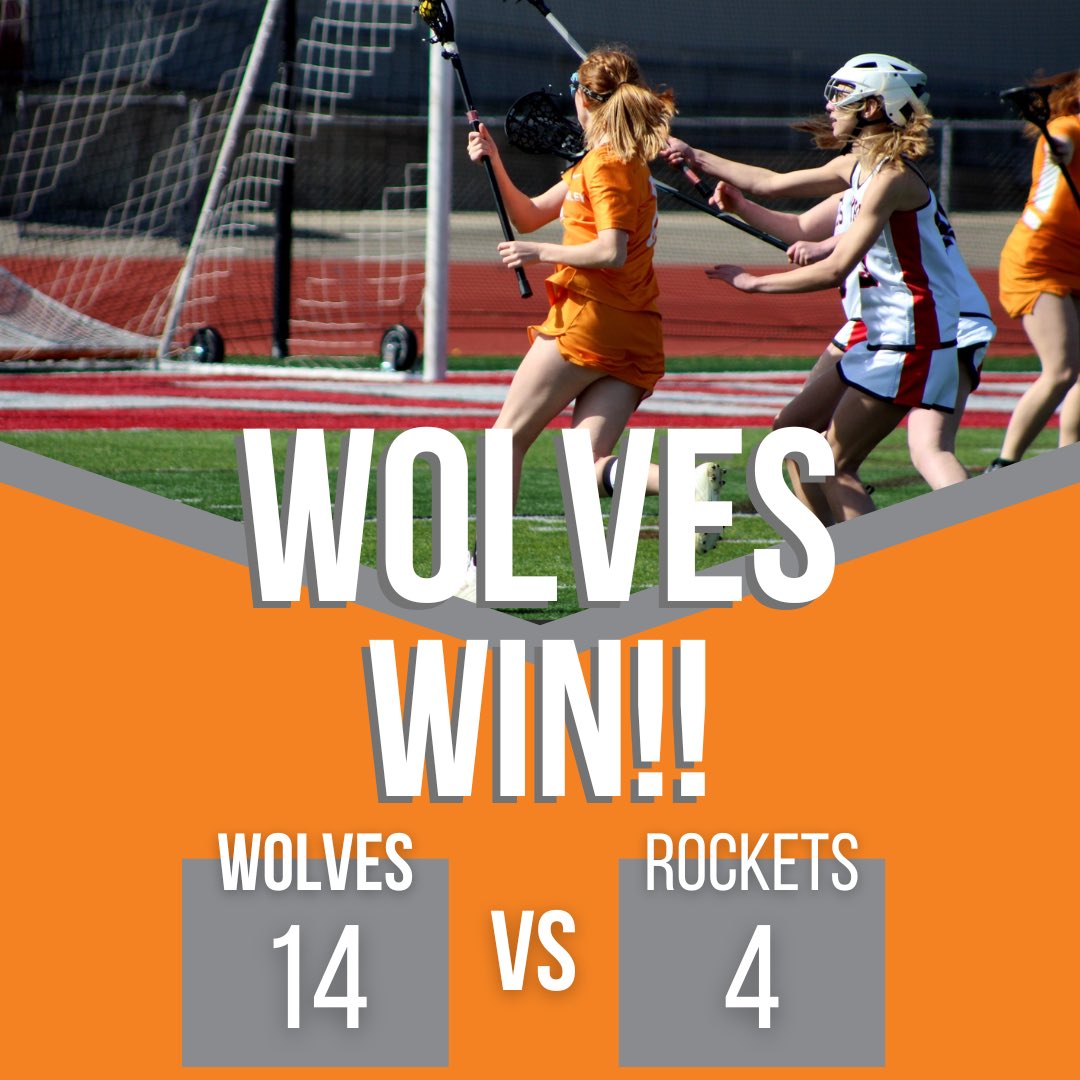 Lacrosse Wolves secure their second win in a row as they down McNick 14-4!!

#BeKnown #BeChallenged #BeGreat