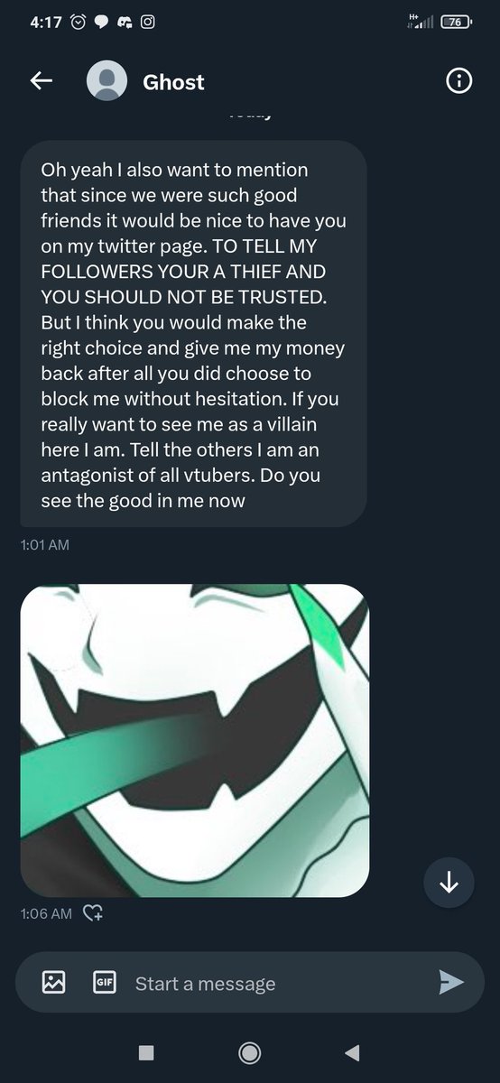 TamaVtArt's tweet photo. Guys I'm being BLACKMAILED and harrased by this vtuber who commissioned me
I sent him an email with the artworks and he already used it in his video

I'm blocked in his channel but here you can see the PROOFS!

Please read the thread 🔽
#vtuber #ENVtuber https://t.co/UY5lUbyYRq