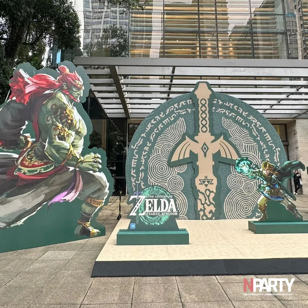 n_party's tweet photo. A Nintendo está com uma ativação de The Legend of Zelda: Tears of the Kingdom em frente o Shipping Cidade São Paulo, na Avenida Paulista!

Corre, porque o espaço só fica lá até dia 19 de maio.

#nintendo #zelda #thelegendofzelda #tearsofthekingdom #nintendoswitch https://t.co/d4aoO6a4si