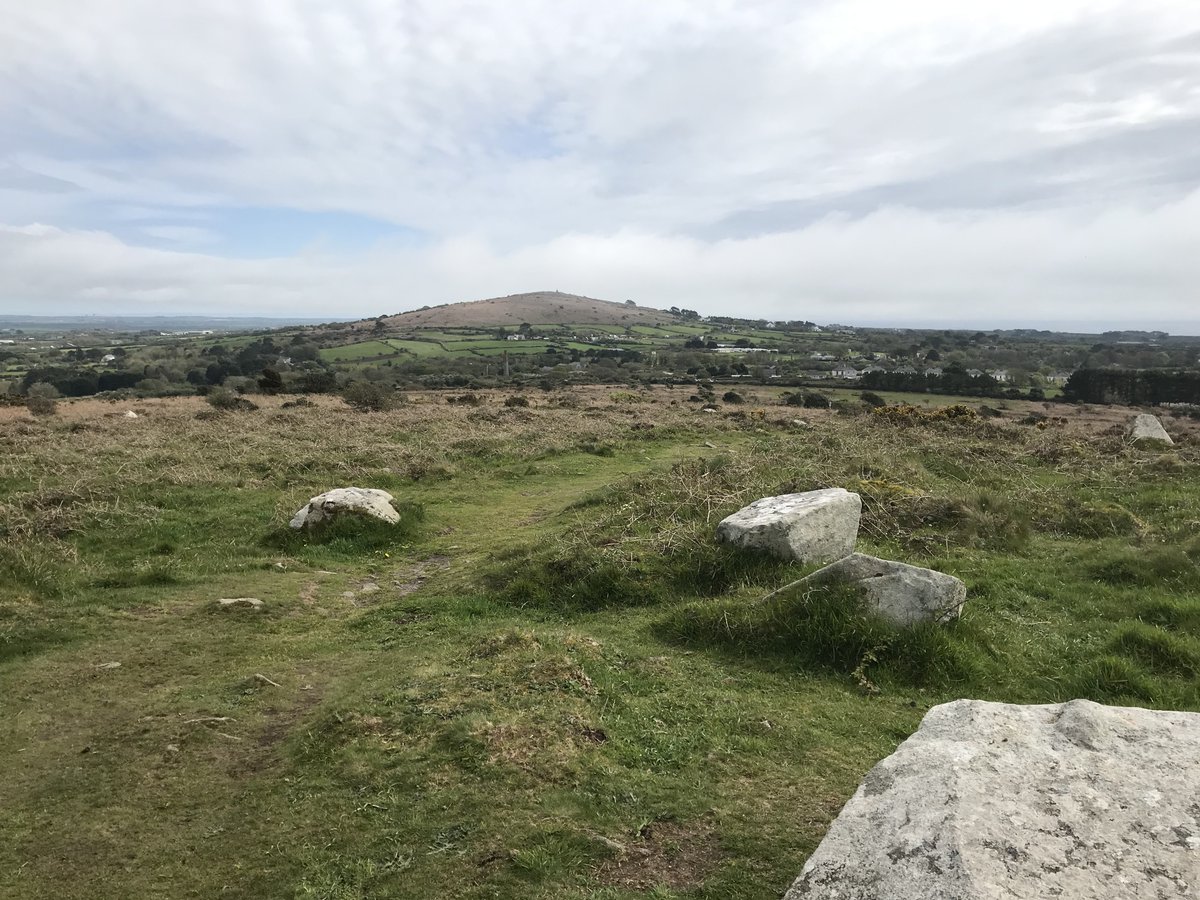 floweringpot's tweet photo. Godolpin and Tregonning. Lovelylong walk with some good friends, but my legs feel it now....#godolphin #tregonning #cornishwalker #cornishauthor https://t.co/7T2LlX6uFp