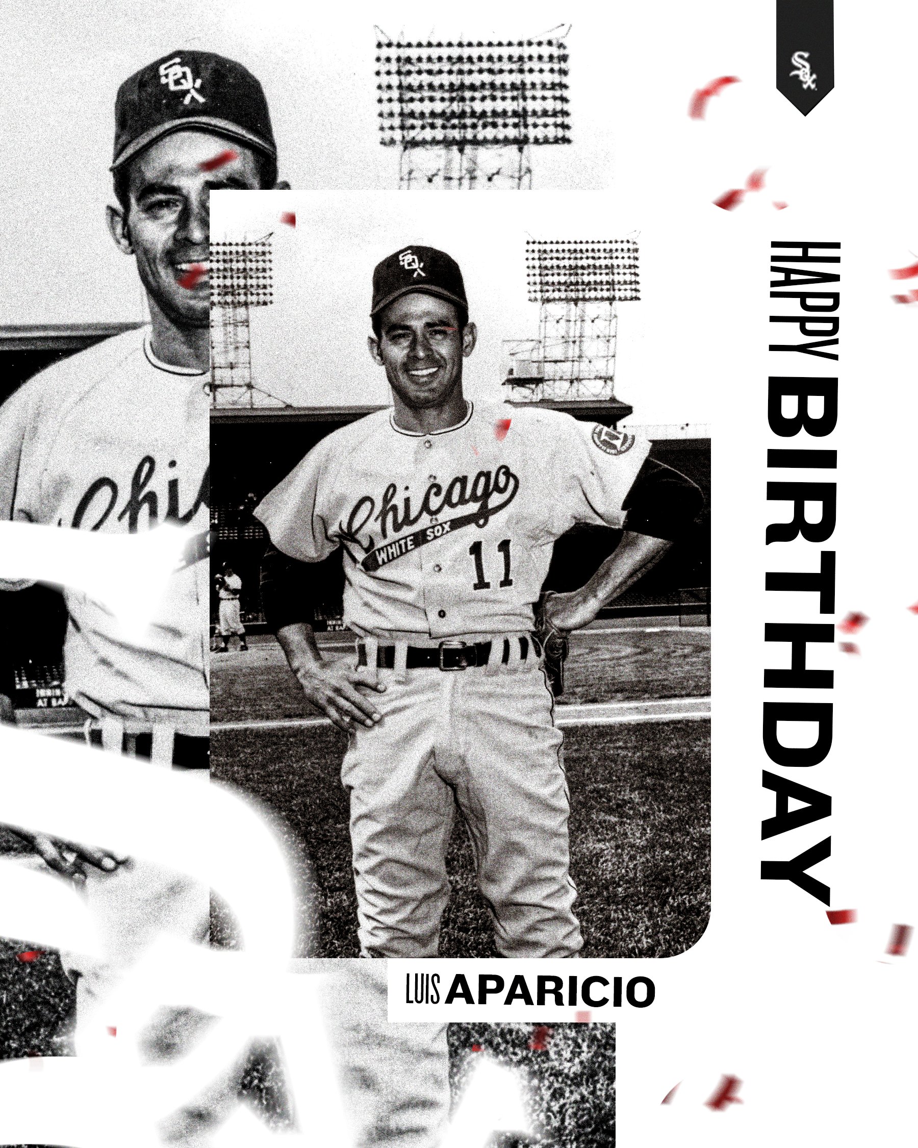 Chicago White Sox on X: Happy birthday, Luis Aparicio! 🎉   / X