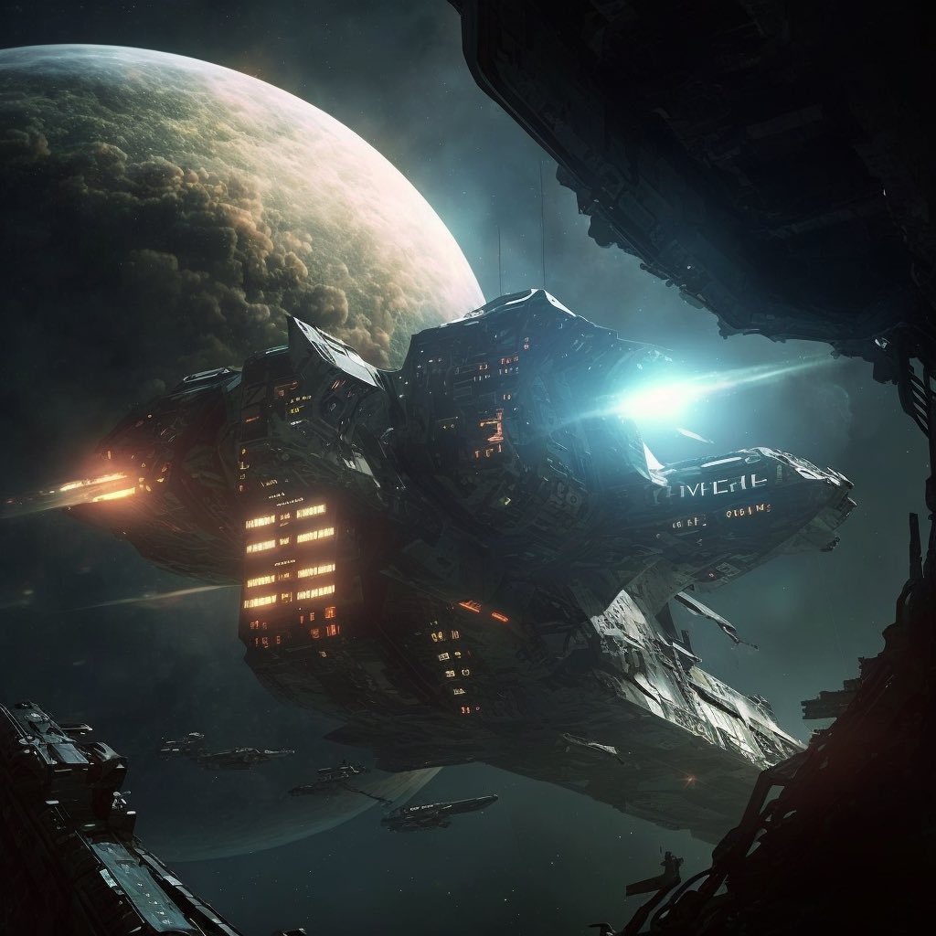 Midjourney’s take on Jita IV-4 🚀