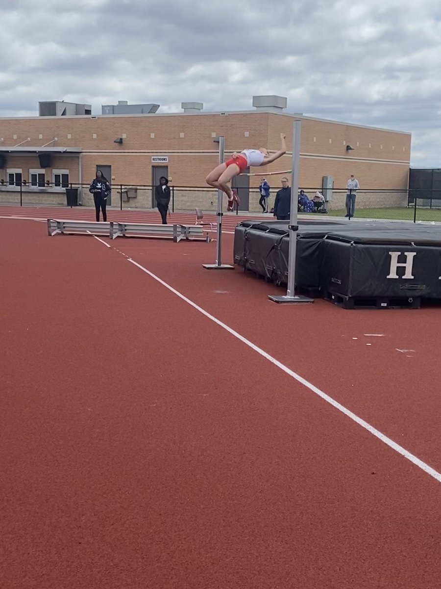 Sydni Cartwright ties the school record at the 5A Region 3 Track &amp; Field Championships with 5’2” in the high jump good for a 4th place finish! #RiseUp #ProveIt.