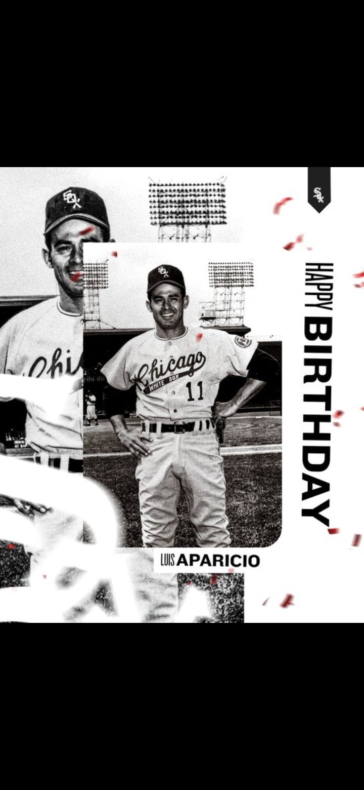 Happy birthday.Luis aparicio 
