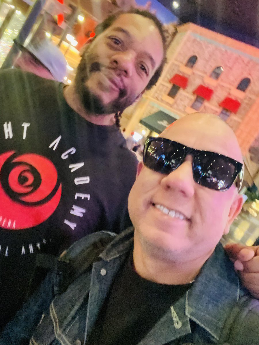 Today’s already off to a good start. Ran into my man <a href="/herbdeanmma/">Herb Dean</a> and asked him what can I play for him today at the APEX 🔊🔊🔊 He said he’s recently been jammin to 70s &amp; 80s Soul 🎤 Even mentioned the Late Great Teddy Pendergrass 🙏🏽