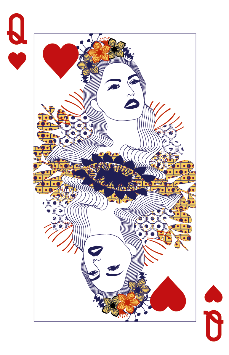 ♡ Queen of Hearts

#WomenInNFTs #objkt #PokerCard