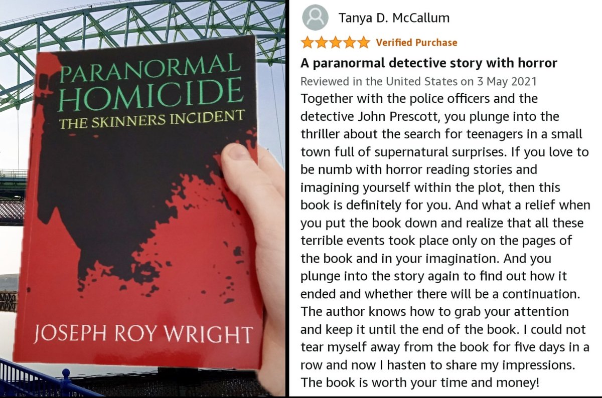 noa_order's tweet image. Paranormal Homicide

Book link:
amazon.co.uk/dp/B07Q79BRP2

FREE on Kindle Unlimited!

Supernatural horror story set in Runcorn, England. 

A murder mystery takes a Demonic turn, as an occult presence makes itself known. Only Sarah White can stop this evil spirit!

5 STAR REVIEW↓