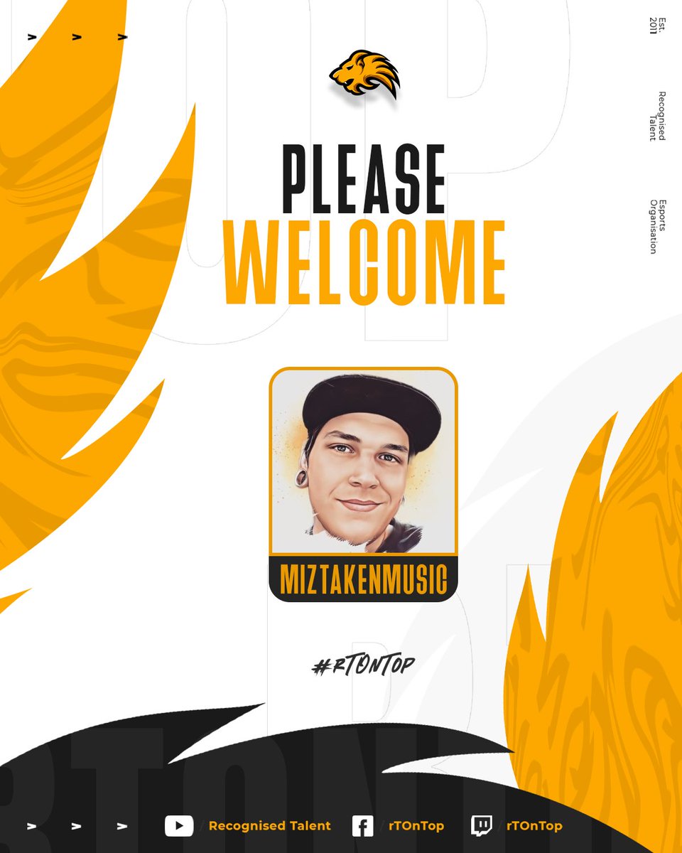 rTOnTop's tweet photo. Please Welcome our Newest Streamer to Recognised Talent.
π¦ - @miztakenmusic
#rTOnTop x #ARMAgg https://t.co/9Je1ogvwoD