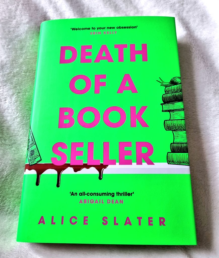 UK GIVEAWAY! 

Win a copy of Death Of A Bookseller by Alice Slater.

RT, follow and tag a couple of friends to enter.

Competition ends 5th May, UK only.