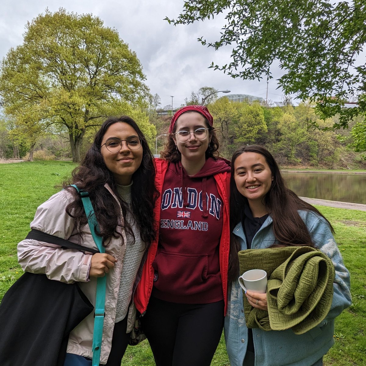 seralinardi's tweet photo. Scenes from @CaasiPitt spring 23 breakfast by the lake with students &amp; faculty from @GSPIA , @PittEcon, @PittLaw, Sociology, English, @SciPitt, industrial engineering . https://t.co/7VMa7w6tO5