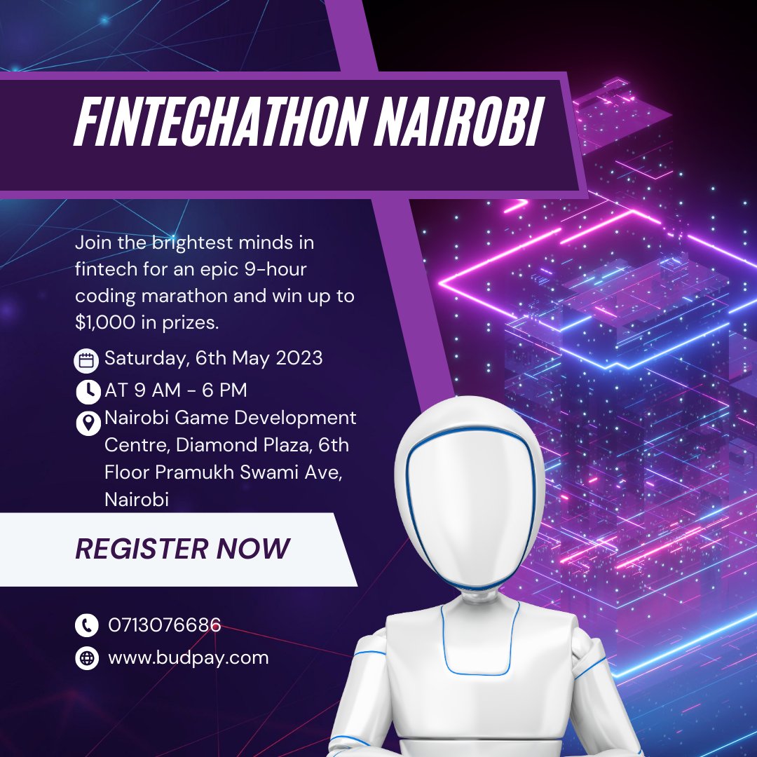 FrankDeya's tweet photo. Aye! Tech boys and girls in Kenya. Who wants to make $1,000 for a day's coding marathon? You can form a team or do it alone. Details on this thread. https://t.co/EupnNLxUOS