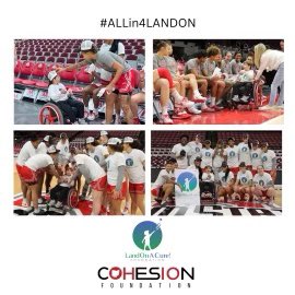 This season we had the chance to spend some time with our buddy Landon with @land_on_cure, a @chesionfoundation charity partner. We loved getting to know him and his family and can’t wait to see him at our games next season. #ALLinOSU”