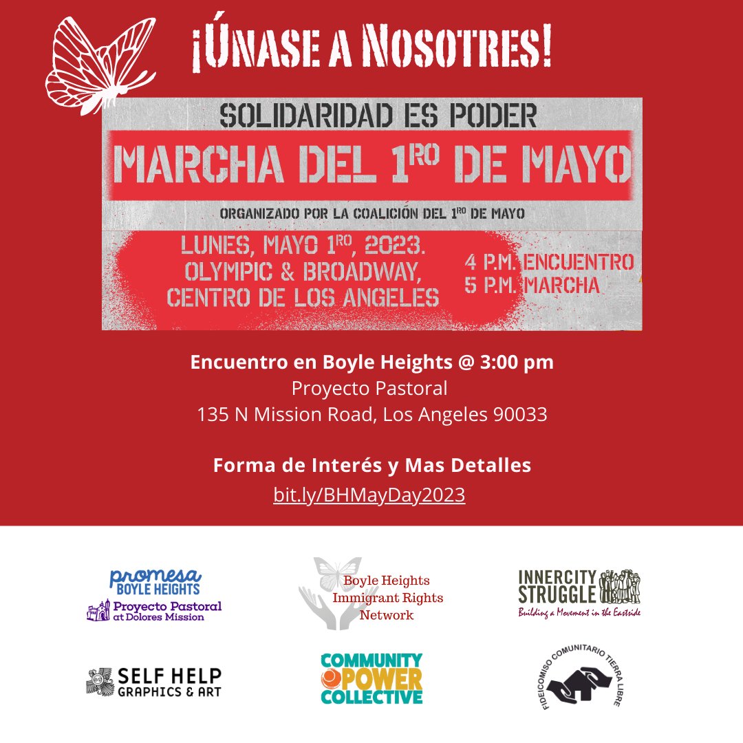 PromesaBH's tweet photo. Join us this upcoming Monday for May Day! Visit the link in our bio or go to https://t.co/5mrdhUqWfb for more details.

¡Únase a nosotres este próximo lunes para el Primero de Mayo! Visite el enlace en nuestra biografía o vaya a https://t.co/5mrdhUqWfb para obtener más detalles. https://t.co/vuv7xu4lhA