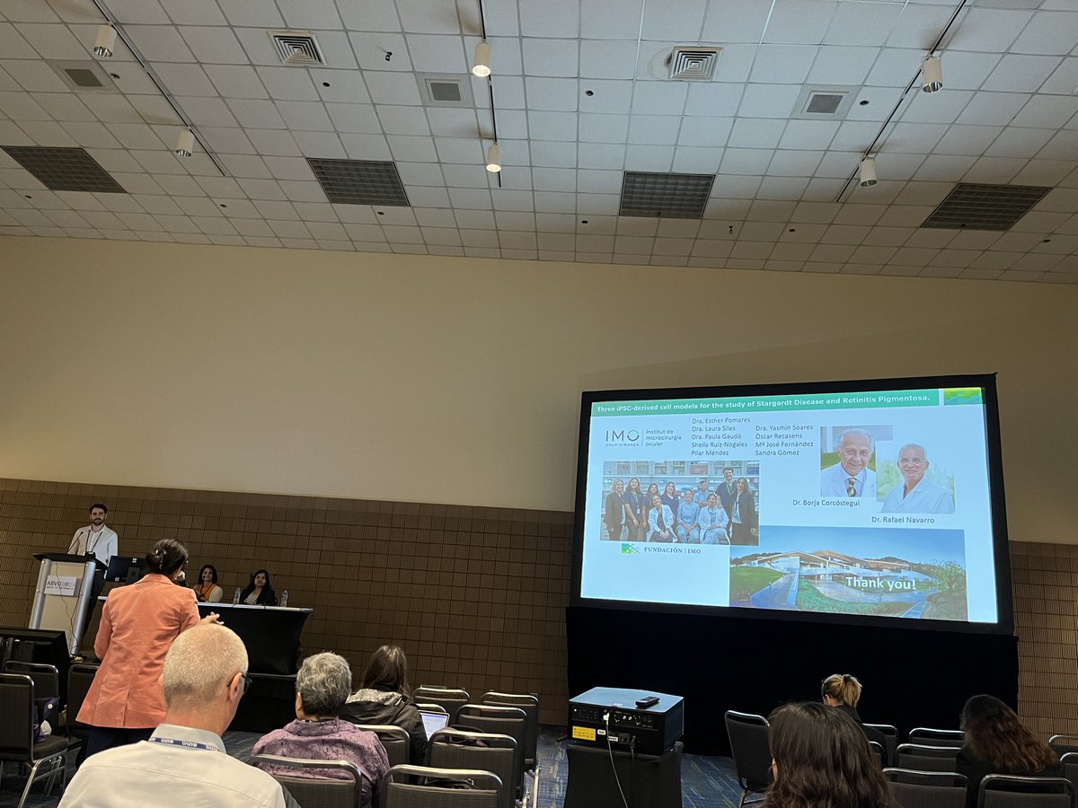 imogrupomiranza's tweet photo. El Dr. Arnau Navinés, esta semana, durante su presentación en el #ARVO2023. ¡Buen trabajo, conpañeros! 🙌 #LabTeam @FundacionImo @ARVOinfo https://t.co/LYKBJuyhEc