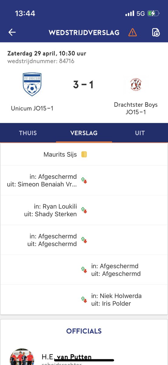 3 hele belangrijke punten! Na 3 nederlagen op rij moest er vandaag gewonnen worden om niet onnodig in degradatie zorgen te komen, dat hebben we dik verdiend gedaan 🤝