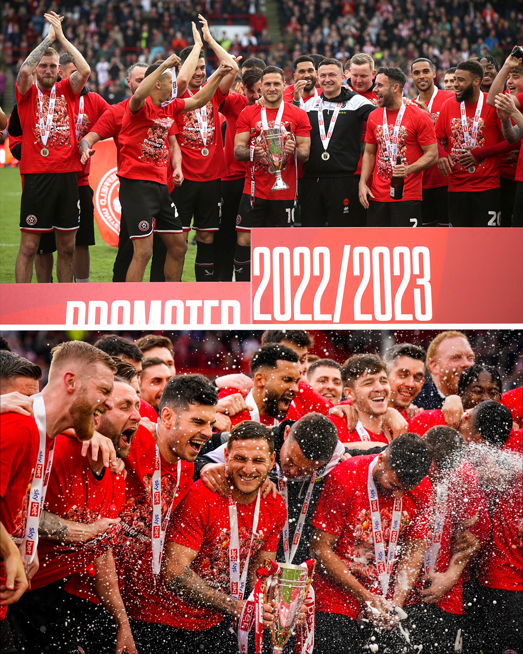 SPORTbible on Twitter "Sheffield United celebrated their promotion to