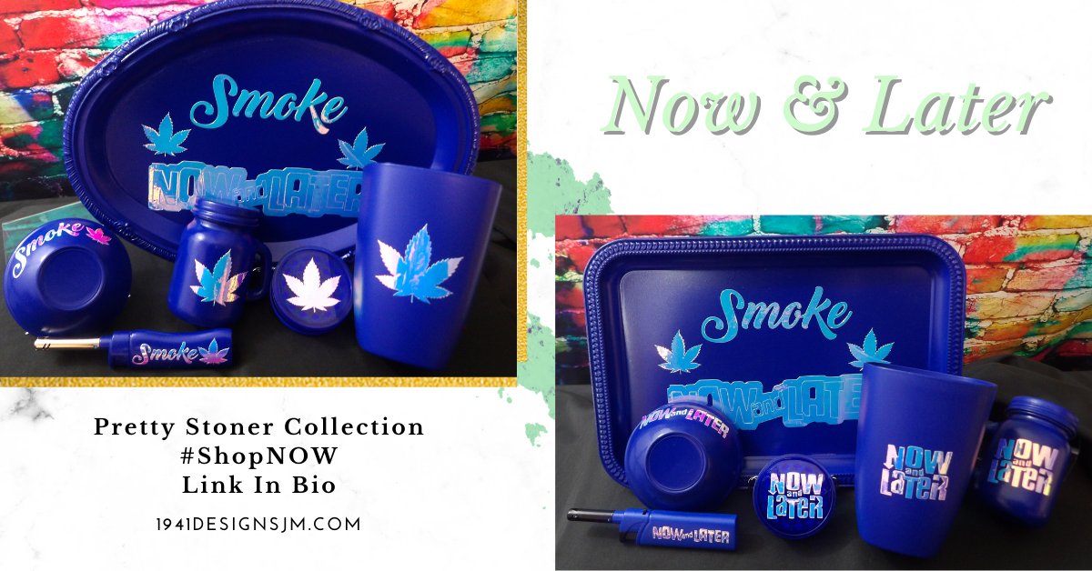 1941Designs's tweet photo. Check Out Our Pretty Stoner Collection #prettystoner #420friendly #stonergifts #sale #weship #pinktrayset #kushqueen #prettyhigh #royalgihness #sale #highmaintenance #nowandlater
https://t.co/EyEN633jdT https://t.co/h9jP2isoLY