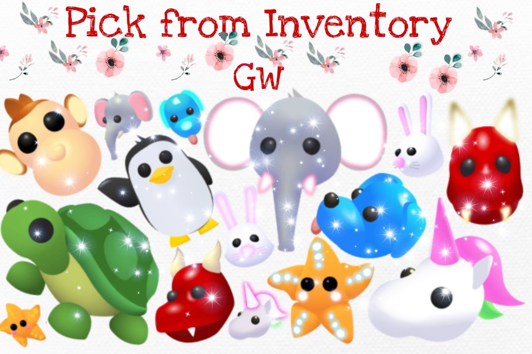 🤩~Pick from my adopt me inventory gw~🤩

Rules: 

- Follow me 😊
- Like and retweet ❤️♻️
- Comment which pet you'd like 🐶

Picking one winner every 20 likes ☺️
Videos will be in thread! 
No extras 😋

#adoptme #adoptmegiveaways