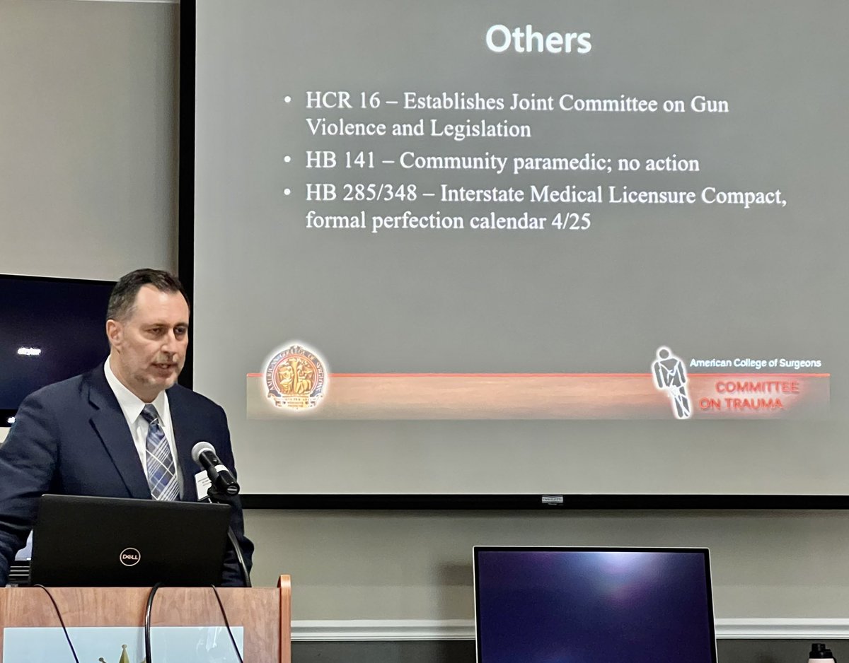 Our own Dr. Jeff Coughenour FACS presenting the Region 7 @acsTrauma Vice Chair providing an #surgicalhealthpolicyadvocacy update @MissouriACS annual meeting. @StopTheBleed @Stopthebleedcoa @AmCollSurgeons @pturnermd @salpilotmd #surgicalhealthpolicyadvocacy