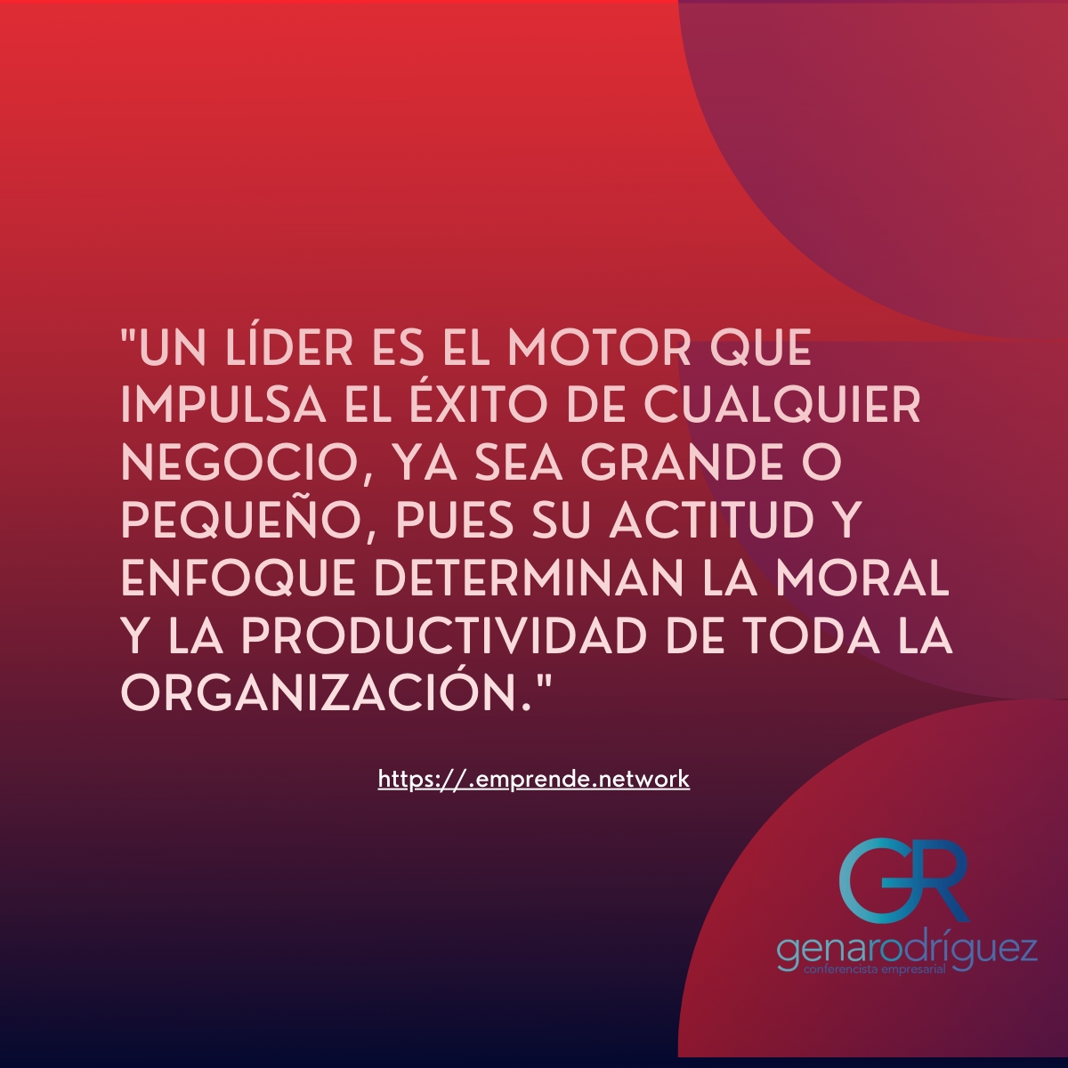 a_genarodriguez's tweet photo. "Un líder es el motor que impulsa el éxito de cualquier negocio, ya sea grande o pequeño, pues su actitud y enfoque determinan la moral y la productividad de toda la organización."

El liderazgo es un aspecto fundamental para el éxito de cualquier negocio,... https://t.co/TmTEsOpAuZ