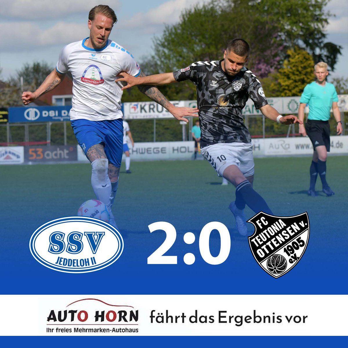 Heimsieg! 💙⚽
#ssvjeddeloh #eindorfrocktdieregionalliga