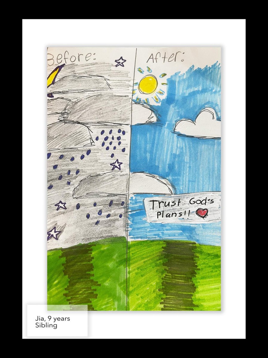 2023 Liver Mommas &amp; Families Pediatric Transplant Week Virtual Art Show
#PediatricTransplantWeek #DonateLifeMonth 

Artwork by: 
Steven Jr. - 10 years: Steven was diagnosed with Galactosemia and required a liver transplant to survive.
Jia - 9 years; Sibling to Michael