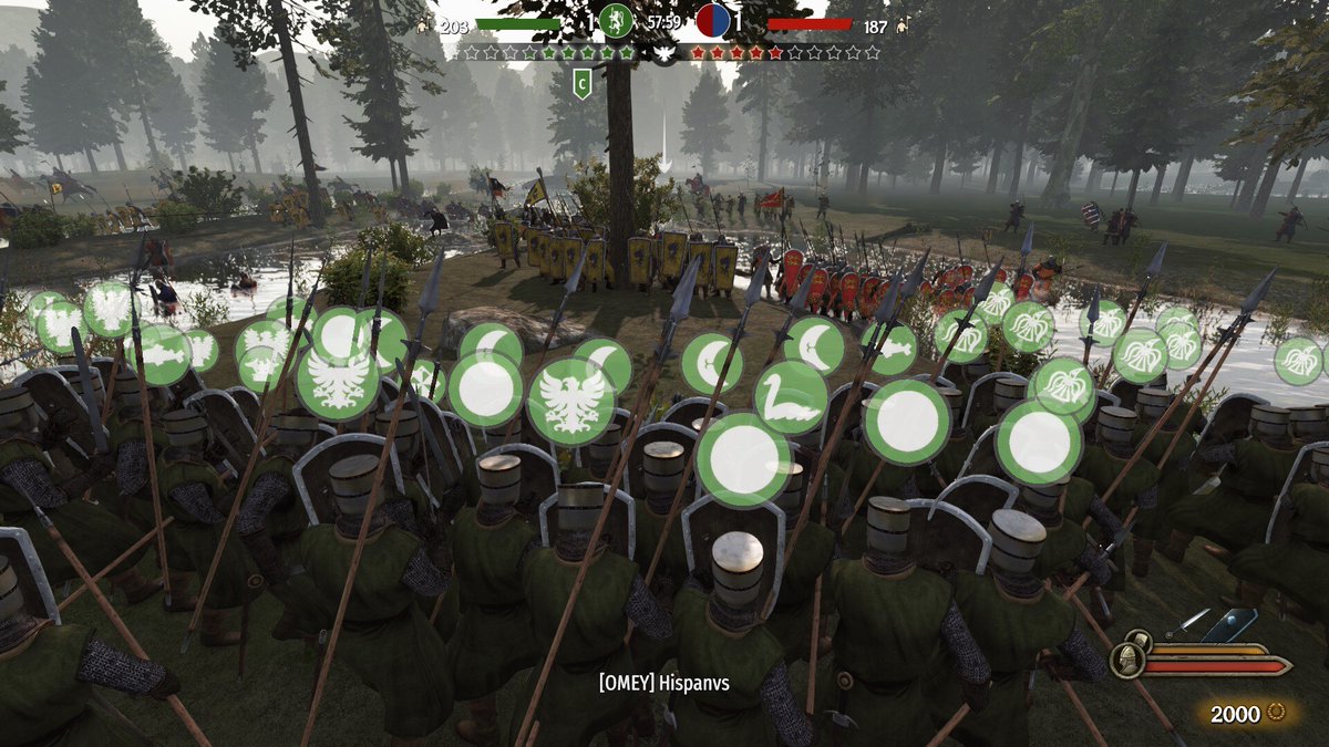 GuardiaOmeya's tweet photo. Comienza el Evento! Estamos preparados para luchar!

Únete a nuestro Discord! https://t.co/Me8ON6mN2k 

#Bannerlord #GuardiaOmeya #ClanEspañol #MountAndBlade #OMEY #BREEvent #SundayEvent https://t.co/W2o9djw8zv