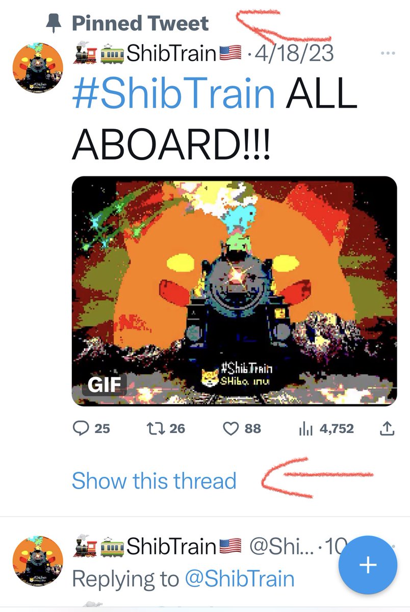MoringaXcel's tweet photo. 🚂#ShibTrain Twitter
🚂🚃🚃🚃🚃🚃🚃🚃🚃🚃
 
✅If you want REAL followers📈

Follow ⁦@ShibTrain⁩ 😊

👍🏽see #PINEDTWEET !

HIT #ShowthisThread

FOLLOW TRAIN!!! 

LET ME KNOW TO ADD YOU!!! 

USE #shibTrain #HashTag 😎 https://t.co/jTNL8J9r2Q