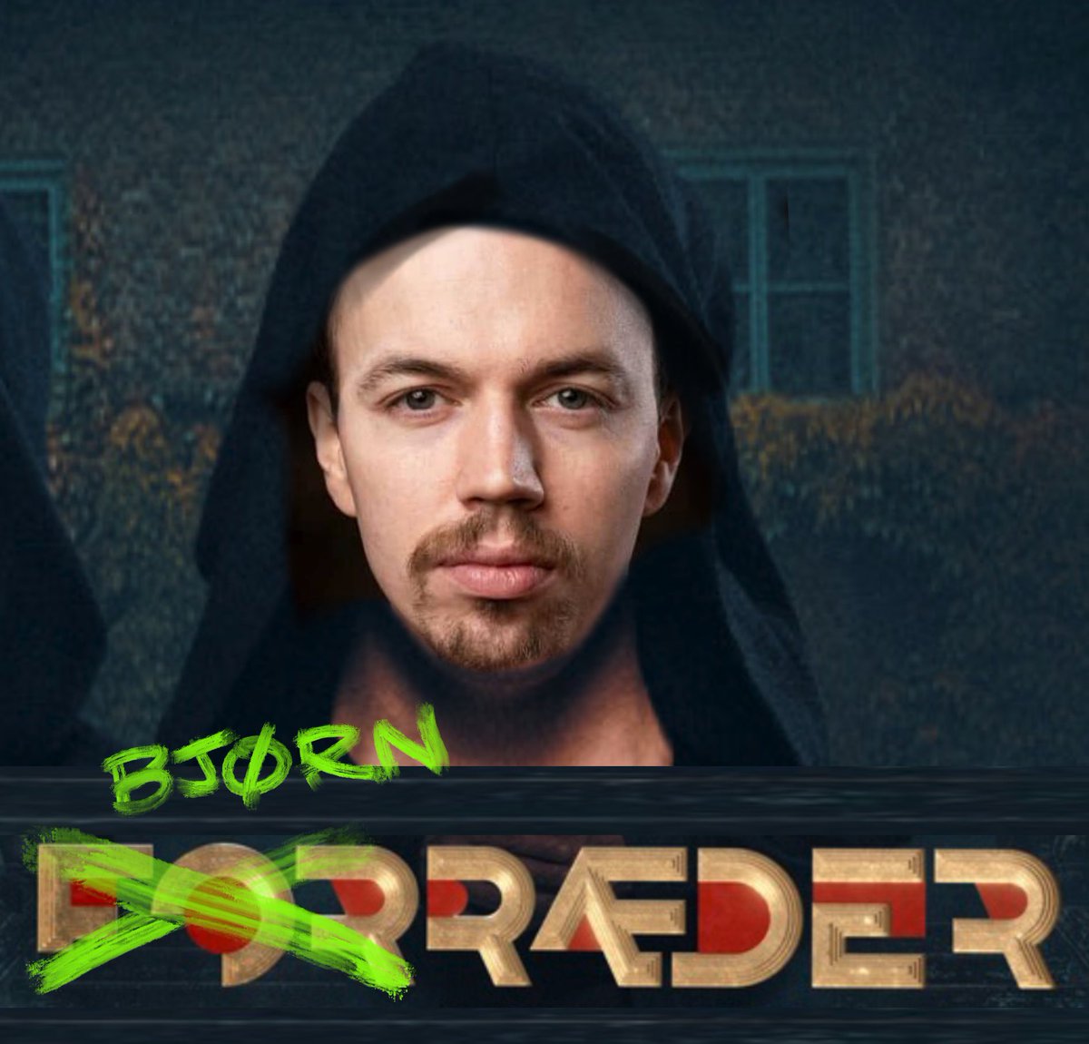 Min antagelse til den tredje (for)Ræderen..

#forræder #hvitegutter <a href="/klokkismann/">Aslak Maurstad</a> <a href="/EirikHvattum/">Eirik Bjørnstad</a> <a href="/Epesen/">Jørgen Evensen</a> <a href="/DonTorjo/">Torjus Tveiten</a> <a href="/Mads_Hansen/">Mads Hansen</a>