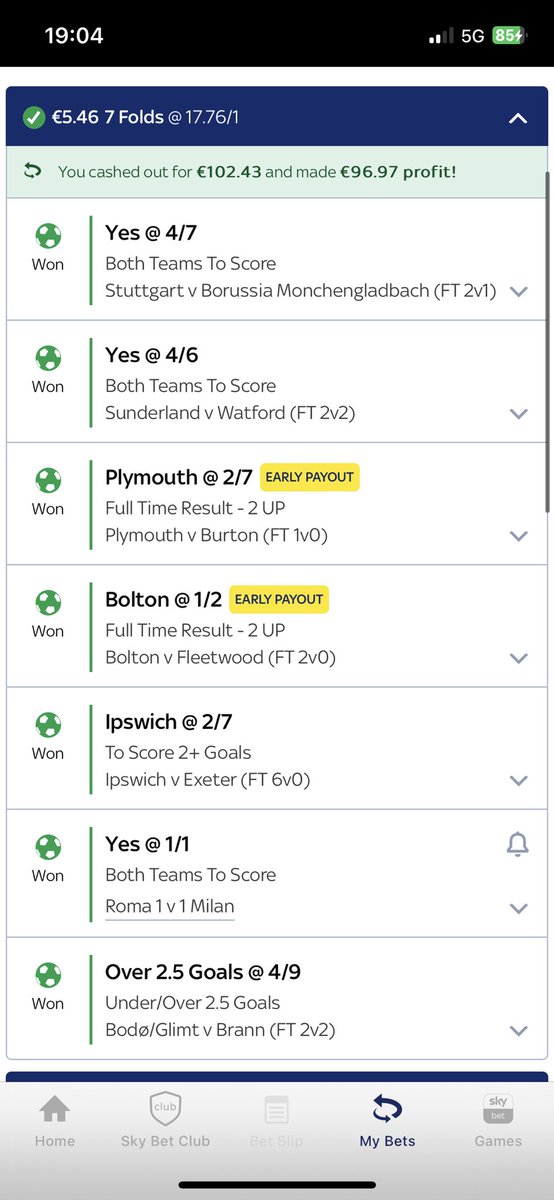 DakotaStorm_96's tweet image. Get the fuck in @GGeezerTips community Acca