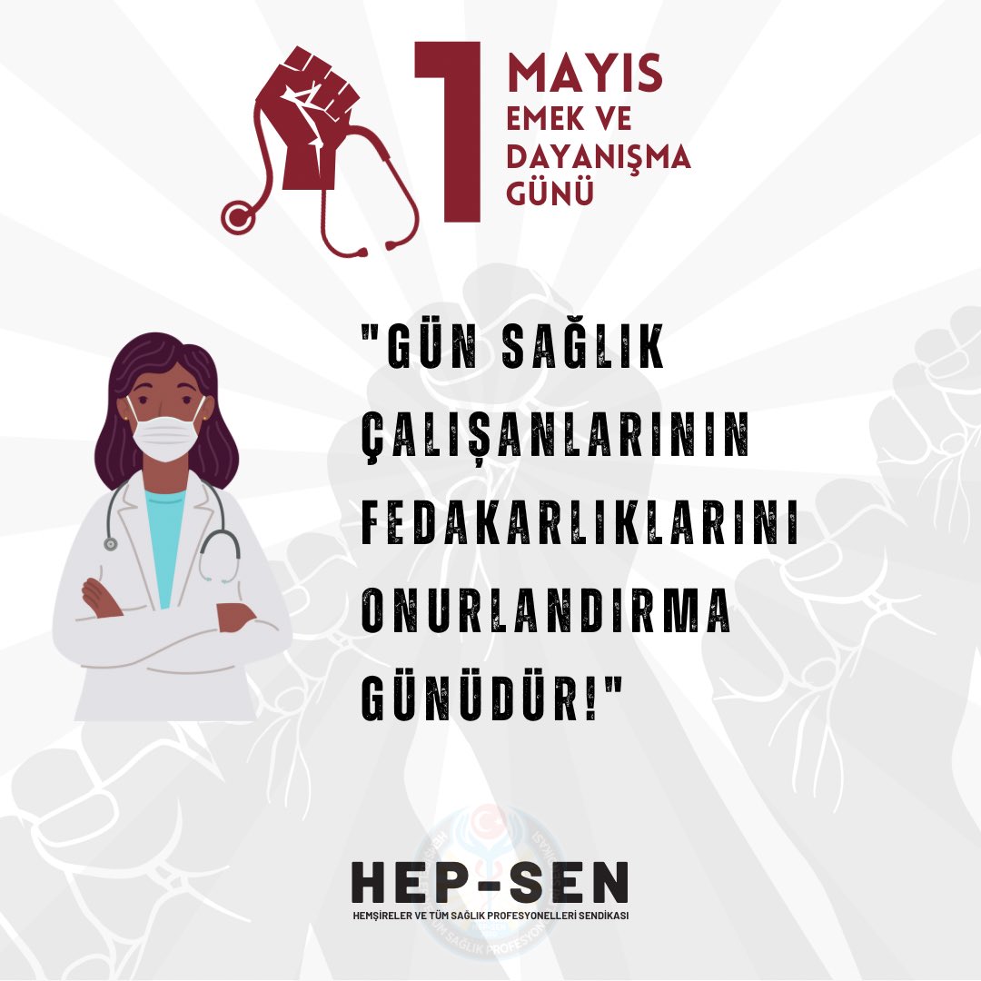 hepsen_2020's tweet photo. "Gün sağlık çalışanlarının fedakarlıklarını onurlandırma günüdür."

#Memur1MayısıBekliyor https://t.co/SO9gLF0mU2