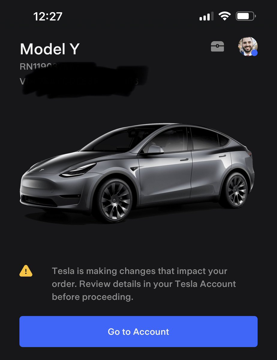 digregorio_tom's tweet photo. @elonmusk  can’t wait for my new delivery 😬🙌🏼 https://t.co/8fOqrIHBIG